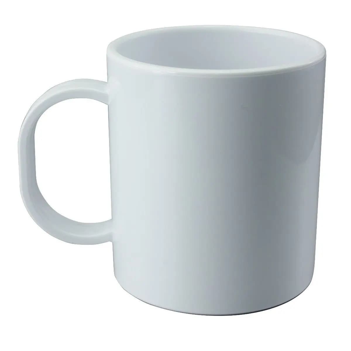TAZA BLANCA PARA SUBLIMACIÓN DE PLÁSTICO