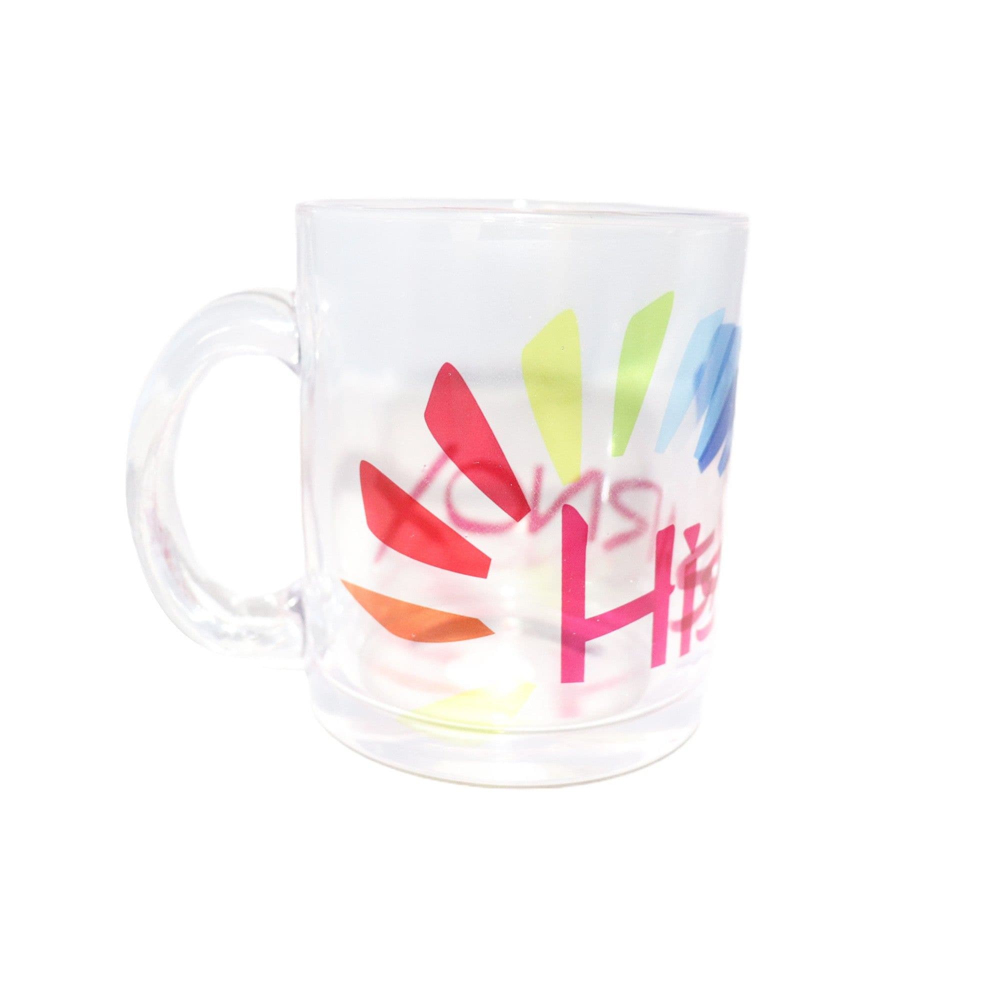 TAZA VIDRIO. 11 oz. SUBLIMABLE.