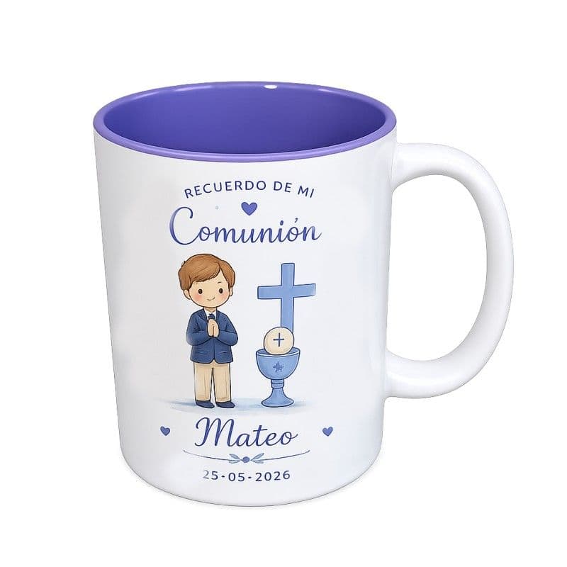 TAZA INTERIOR COLOR MORADO PREMIUM AAA S/CAJA