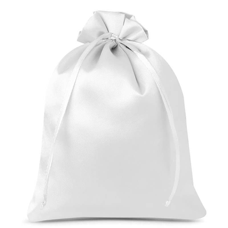 Bolsa de regalo satén blanca 26x35 cm