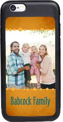 Carcasa flexible negra iphone 6 (4536)