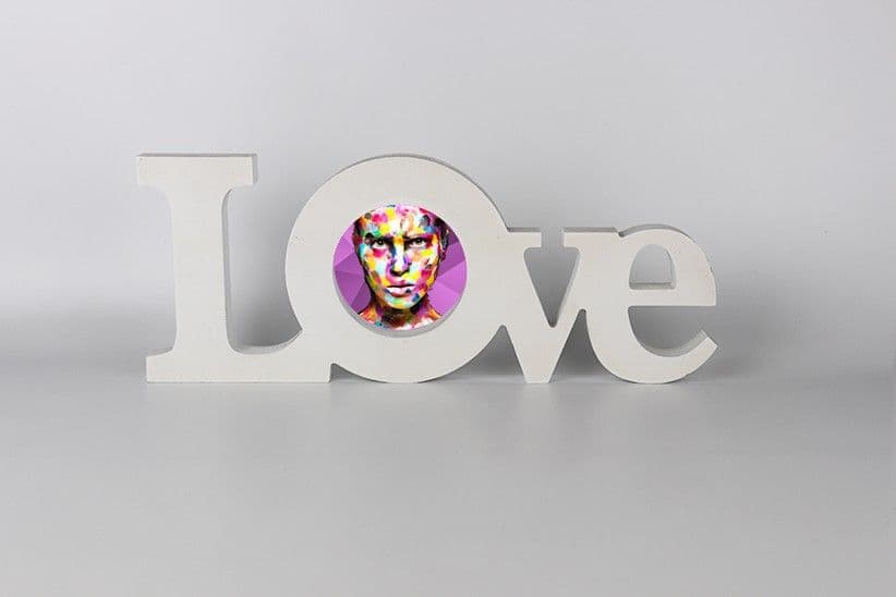 DECORACIÓN BLOQUE LOVE 300X120X18 MM