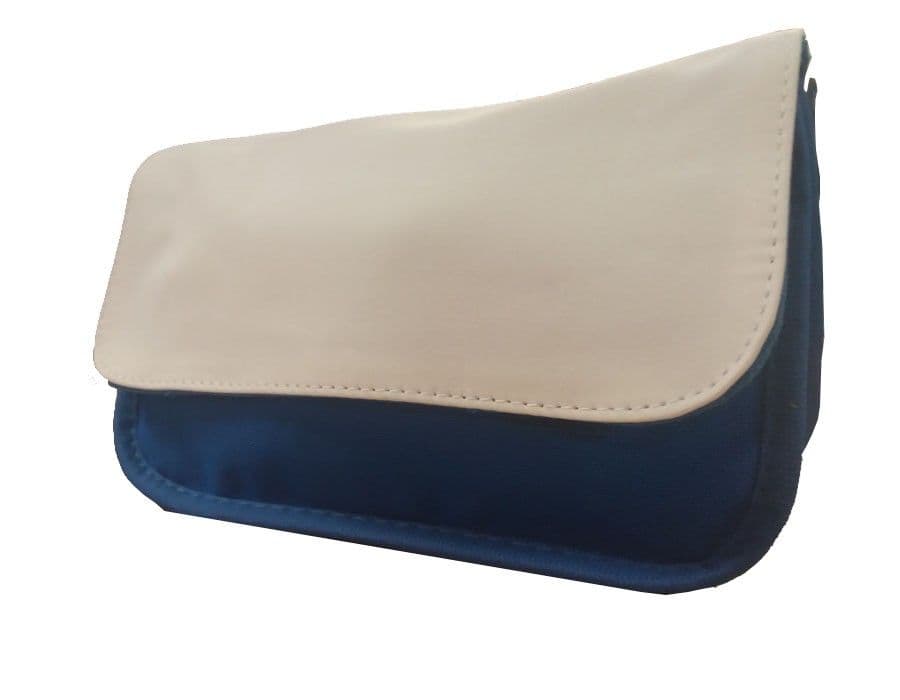 ESTUCHE NECESER AZUL 21,3X7,5X12 CM