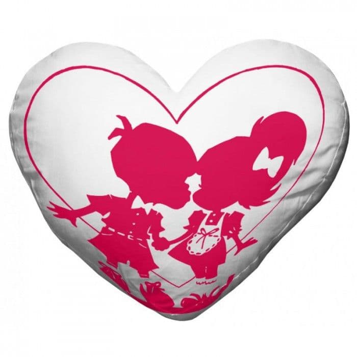 FUNDA DE COJÍN 38X40CM CORAZÓN DE ALTA CALIDAD