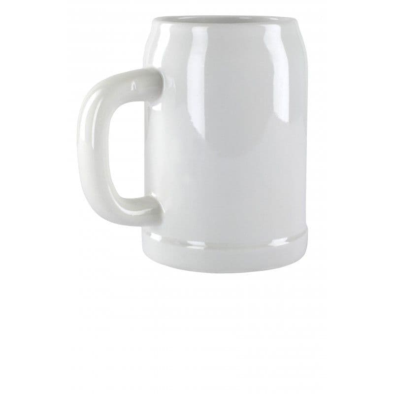 JARRA CERVEZA BLANCA 0,25L PARA SUBLIMACIÓN