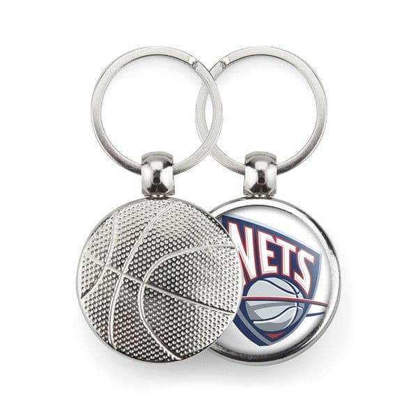 LLAVERO METALICO FORMA BALONCESTO MBK PARA C-25 HSX 1 CARA