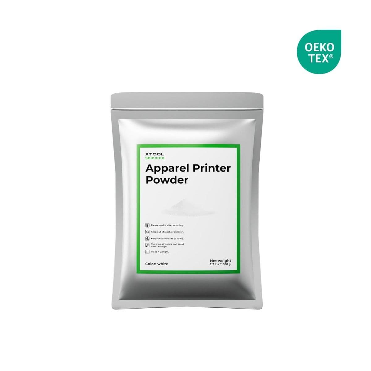 xTool Selected Apparel Printer Powder(1 kg)