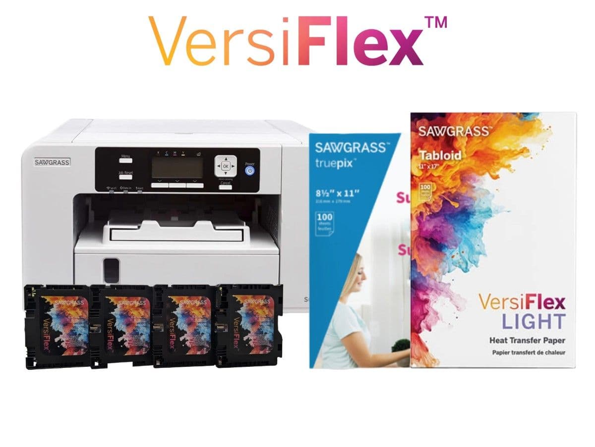 PACK SAWGRASS SG500 CON TINTAS VERSIFLEX 31 ML.