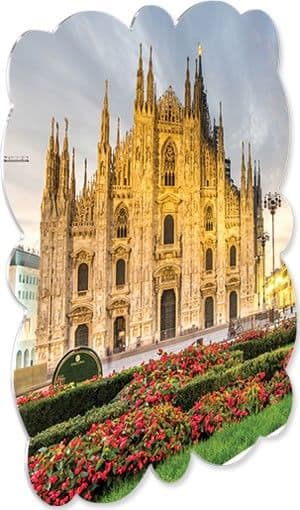 Panel Milan pequeño 203,20 X 203,20 MM para sublimar 4089