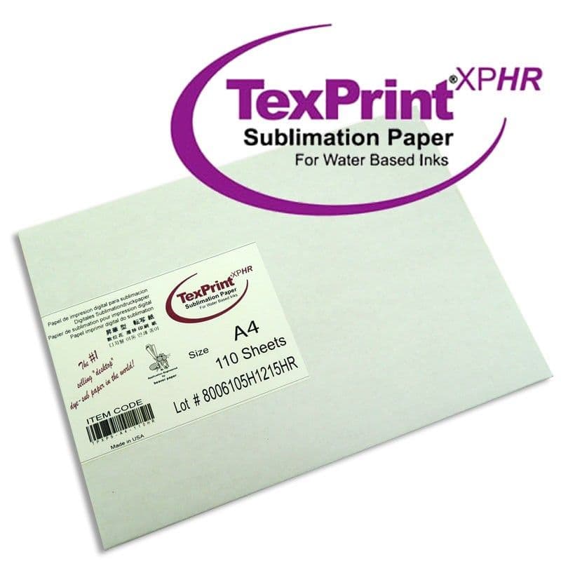 PAPEL DE SUBLIMACION A4 TEXPRINT XP 110 HOJAS