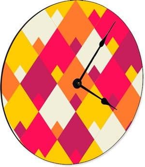 RELOJ REDONDO VIDRIO ESMERILADO (200X4 MM)