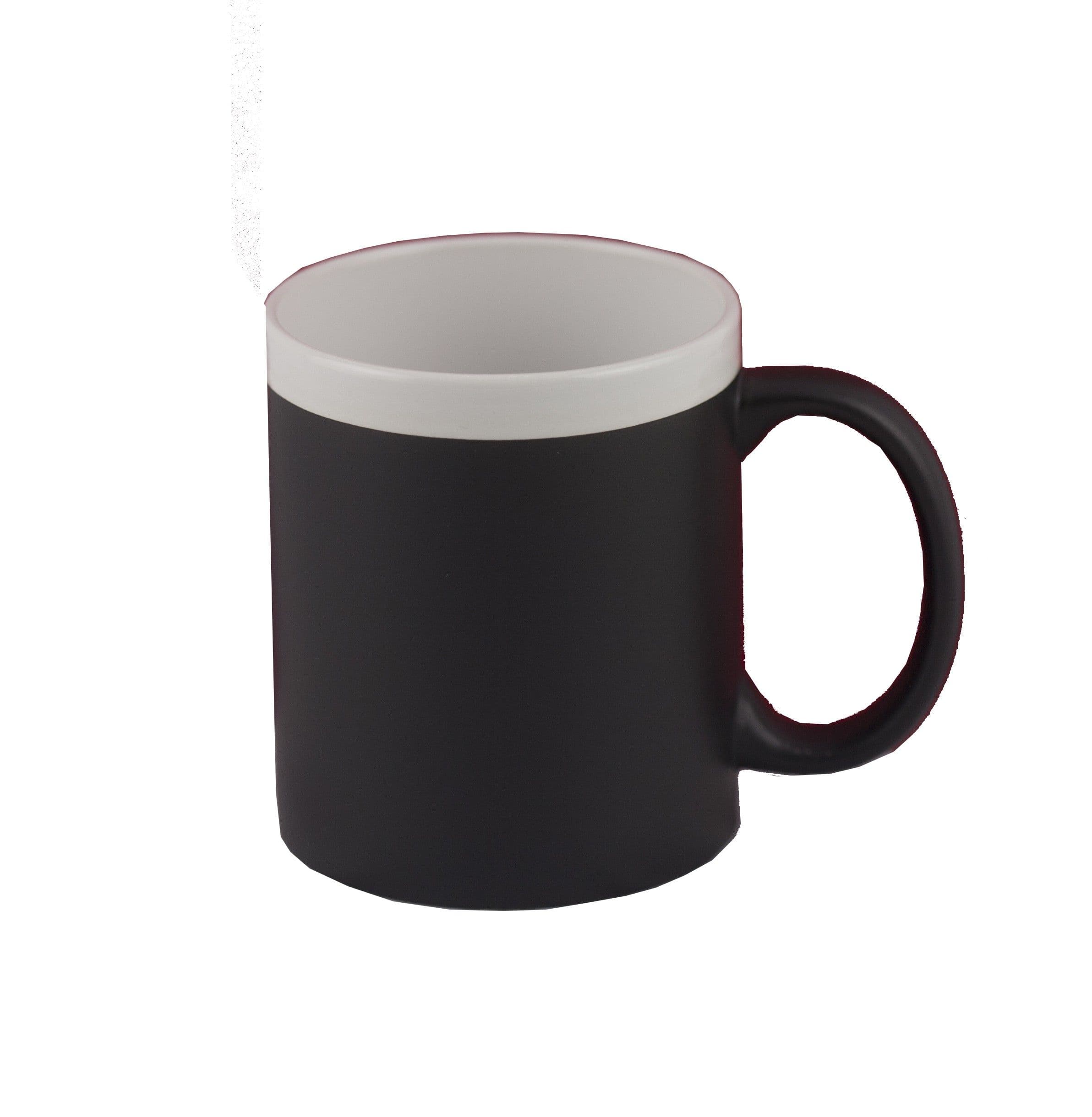TAZA BLANCA PARA PINTAR CON TIZA