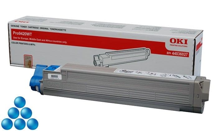 TONER OKI PRO9420WT CYAN