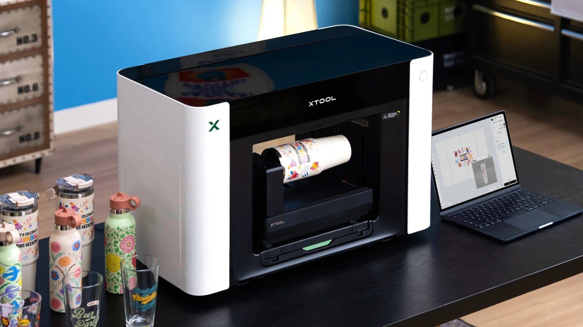 Accesorio rotativo xTool OR1 para O1 Omni Printer